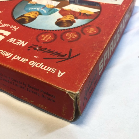 Vintage 1968 Spirograph, missing spool 36, 40 and pens, instructions included - Picture 5 of 16